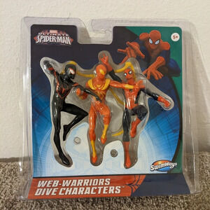 Ultimate Spider-Man Web-Warriors Dive Characters SwimWays‎ Miles Morales